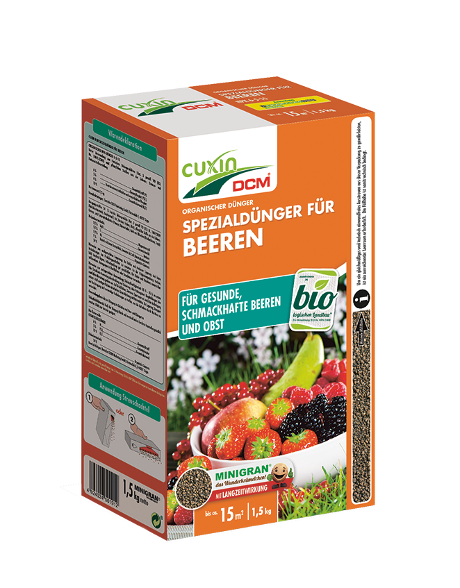 Cuxin DCM Spezialdünger für Beeren 1,5kg