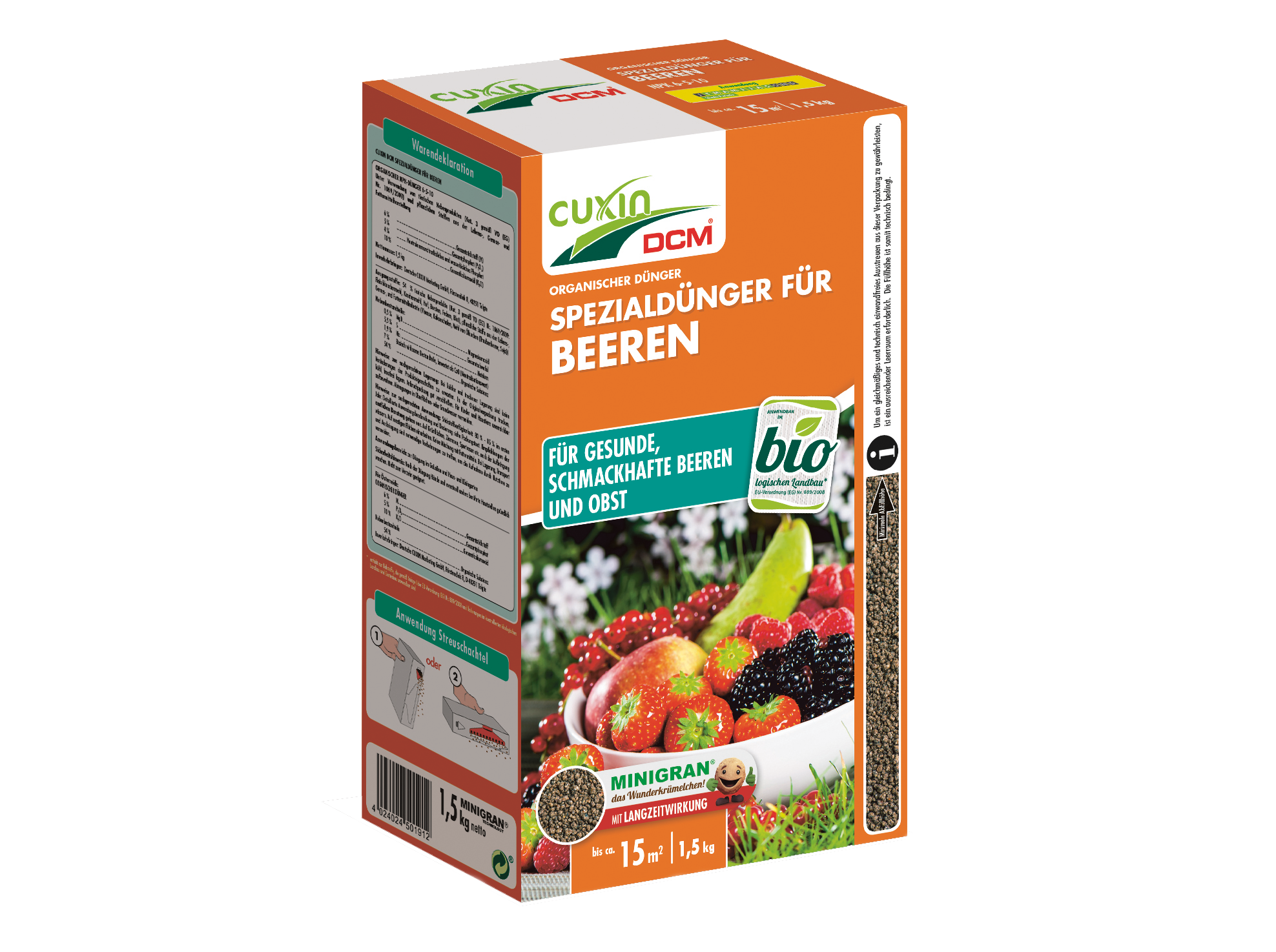 Cuxin DCM Spezialdünger für Beeren