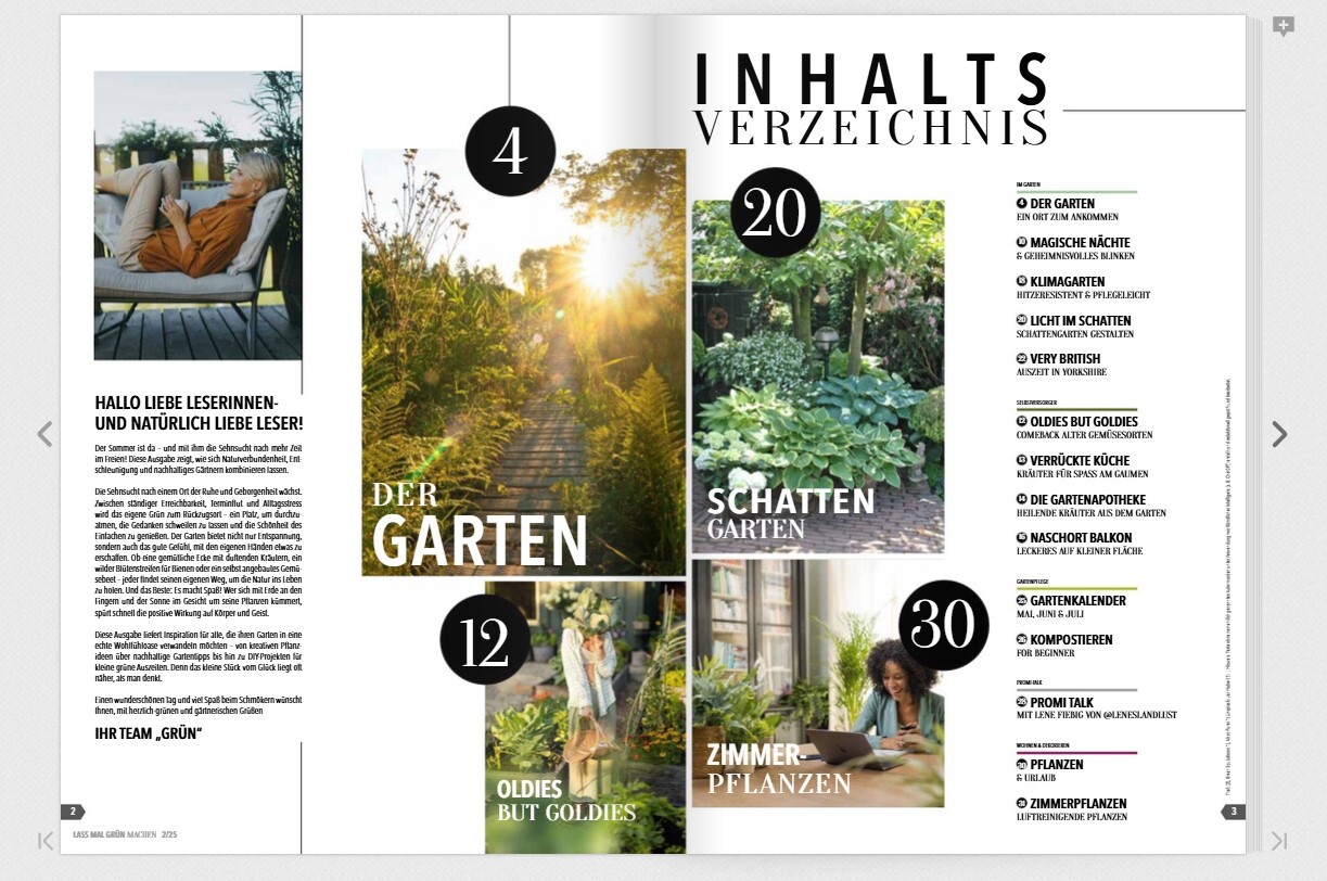 Lass mal grün machen Magazin