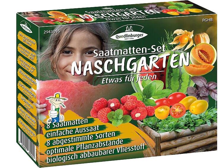 Quedlinburger Saatmaaten Set Naschgarten