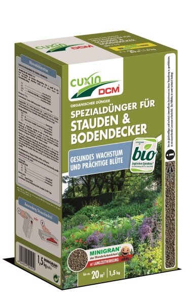 Cuxin Spezialdünger für Stauden & Bodendecker, 1,5 kg